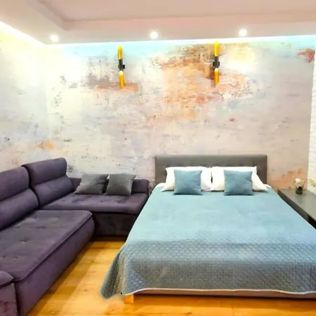 Luxury Blue Cascade Downtown Balcony