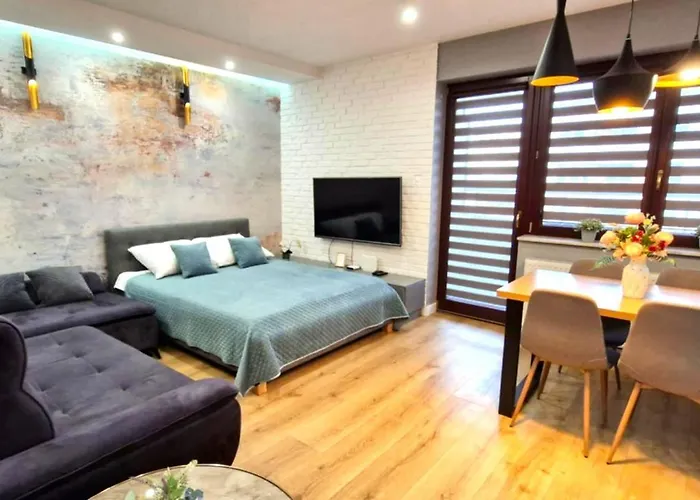 Apartament Luxury Blue Cascade Downtown Balcony