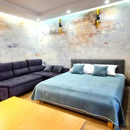 Appartement Luxury Blue Cascade Downtown Balcony Krakau