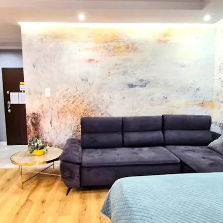 Luxury Blue Cascade Downtown Balcony * Krakau