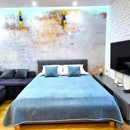 דירה Luxury Blue Cascade Downtown Balcony *
