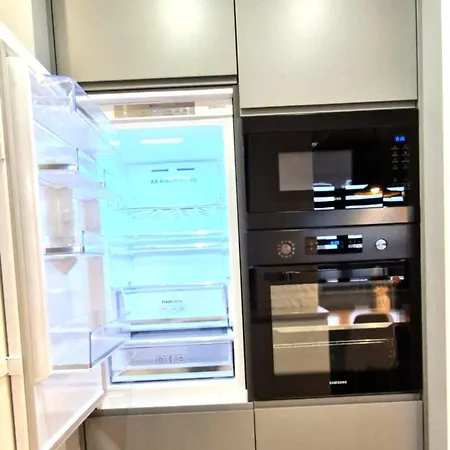 Luxury Blue Cascade Downtown Balcony Kraków