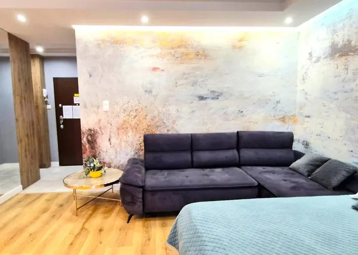 Luxury Blue Cascade Downtown Balcony * Краков