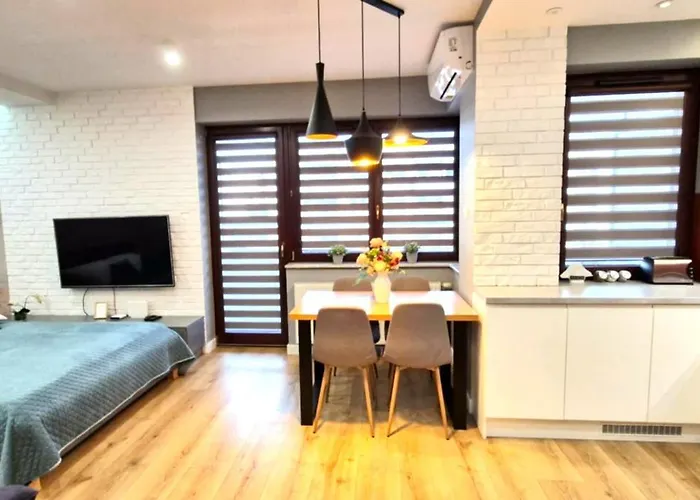 Luxury Blue Cascade Downtown Balcony Апартаменты Краков