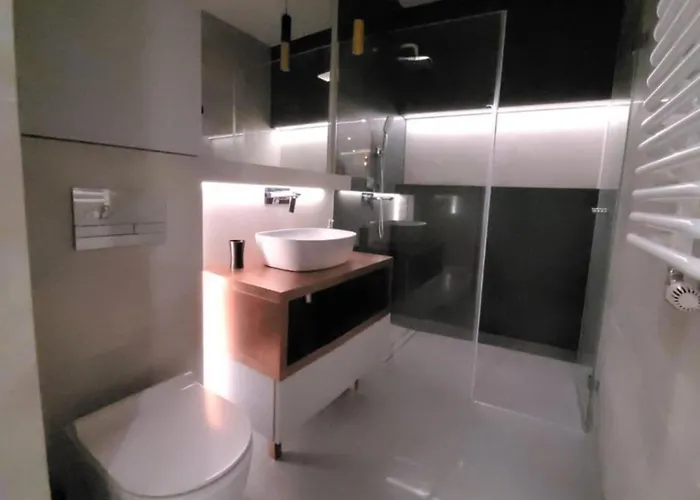 Luxury Blue Cascade Downtown Balcony