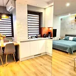 Apartament Luxury Blue Cascade Downtown Balcony