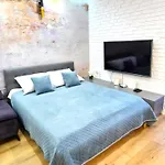 Luxury Blue Cascade Downtown Balcony Apartament Kraków